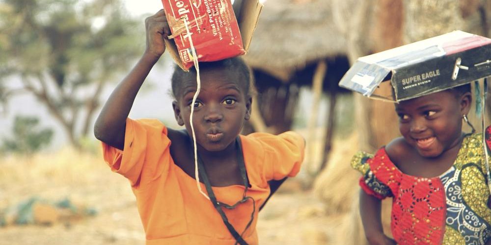 Cute African kids playing – unknown date & location